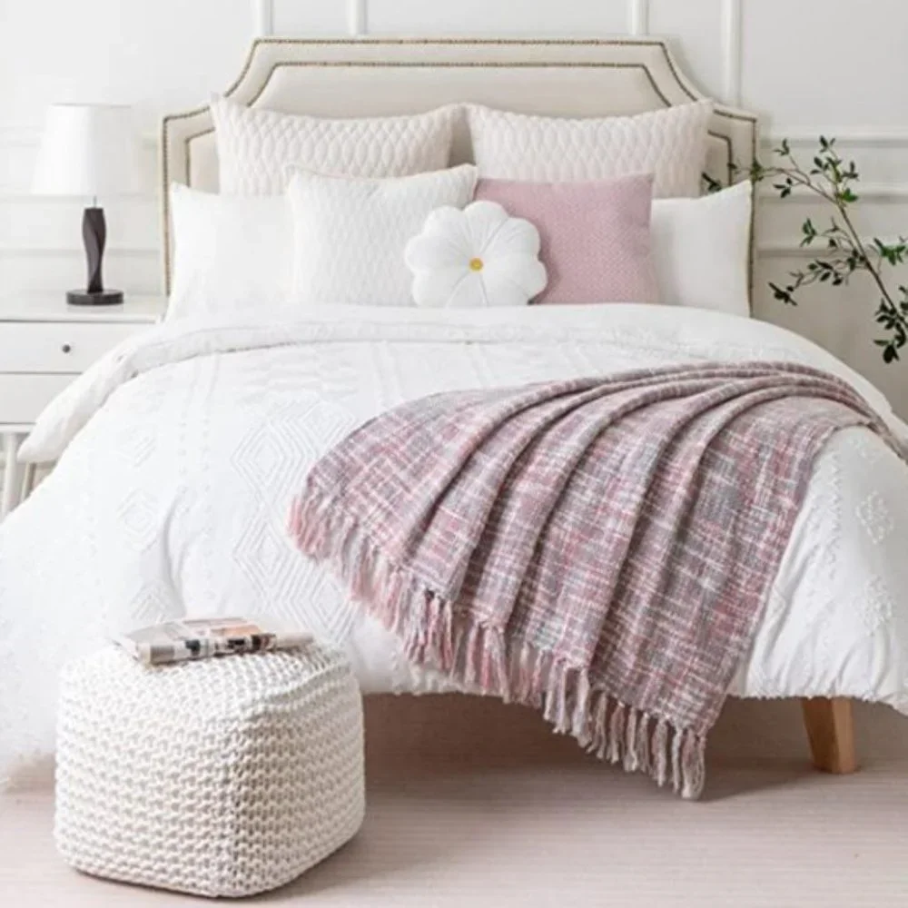 Boho Fall Cozy Throw Blanket